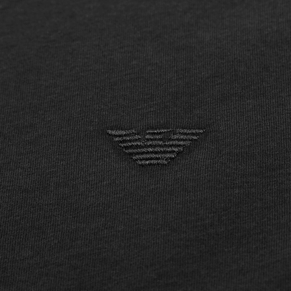 Emporio Armani FW25 Solid Color Cotton Crew Neck Long Sleeve Pullover T-Shirt Men tops EM000382-AF14210-UC001