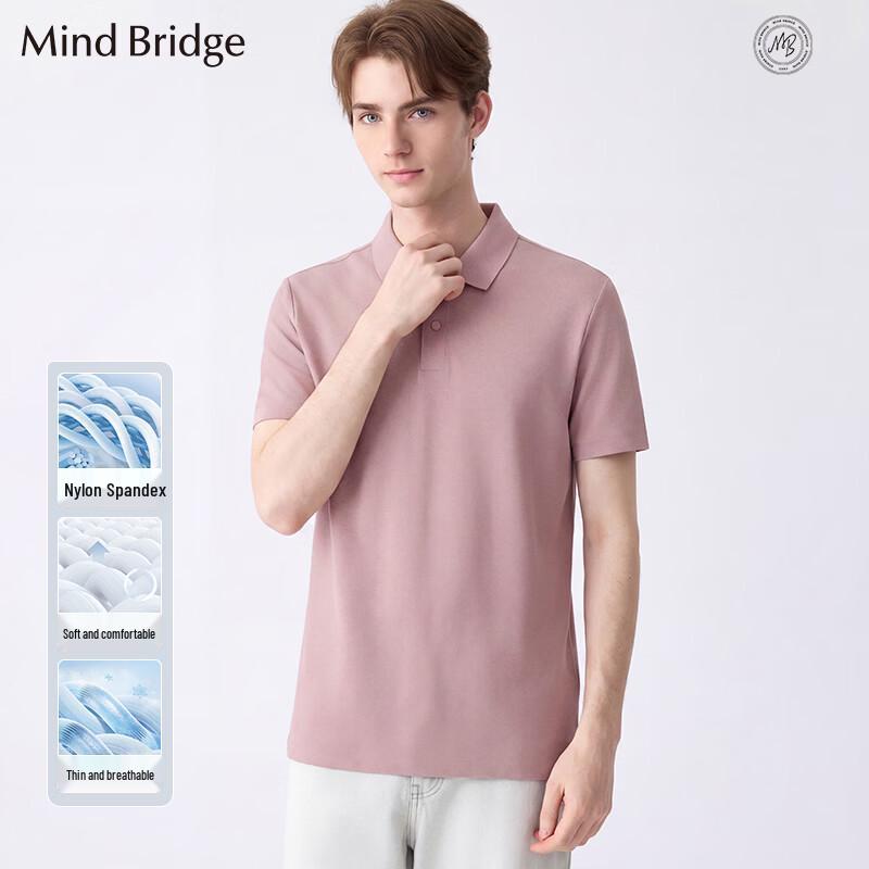 Mind Bridge Men s Short Sleeve POLO Shirt 3XL