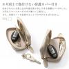 Blanc Pomme Women's Hawaiian Genuine Leather Smart Key Case, Stylish, Wine, bp-2016