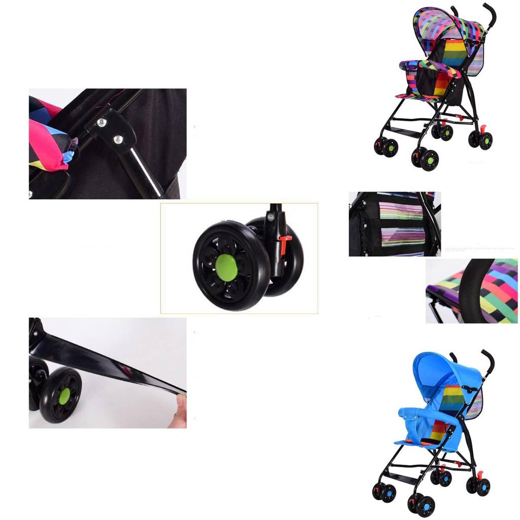 Compact Lightweight Baby Stroller Portable Umbrella Stroller Ideal For Travel