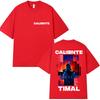 Rapper TROP CALIENTE TIMAL Album 2025 Merch T Shirt Men's Gothic Hip Hop Short Sleeve T-shirts Vintage Cotton T-shirt Streetwear
