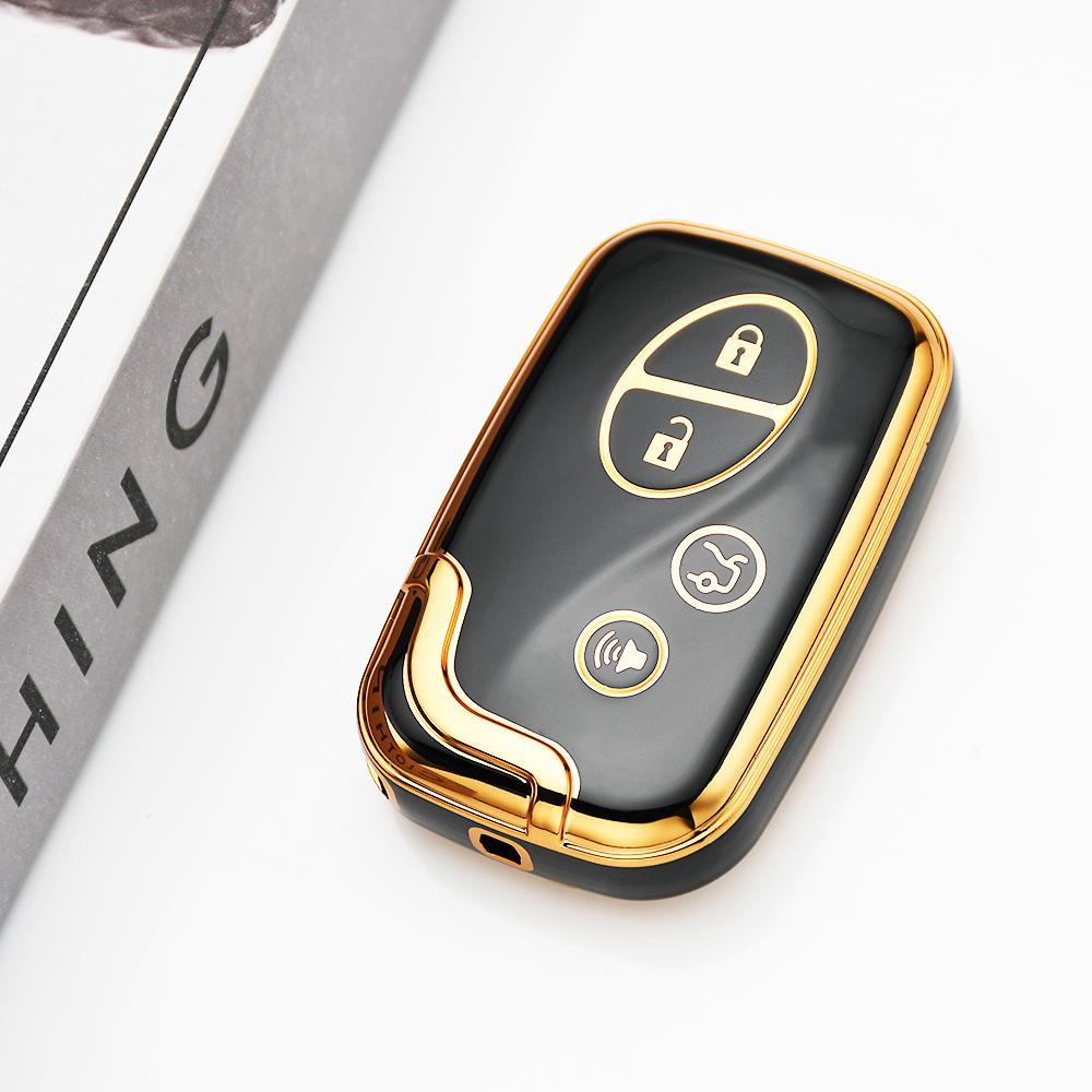 For Lexus CT200h ES 300h IS250 GX400 RX270 RX450h RX350 LX570 3 4 Buttons TPU Protection Case Key Cover Fob