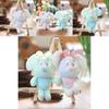 Adorable Cute Mouse Plush Toy Doll With Keychain Soft Short Plush Stuffed Animal