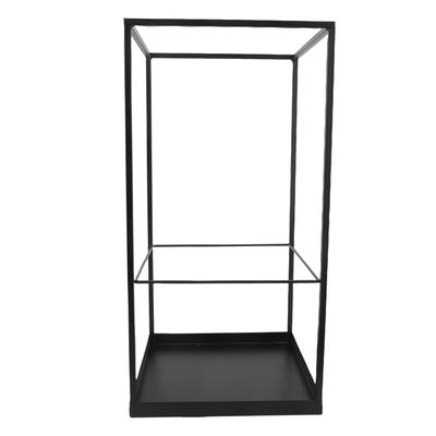 Eingangsbereich Schirmständer 52x25x25cm Modernes Geometrisches Design Metall Schirmhalter für Zuhause