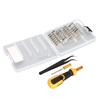 Ratcheting Screwdriver Set High Hardness Ergonomic Design Nonslip Handle Multi Bit Set Screwdriver