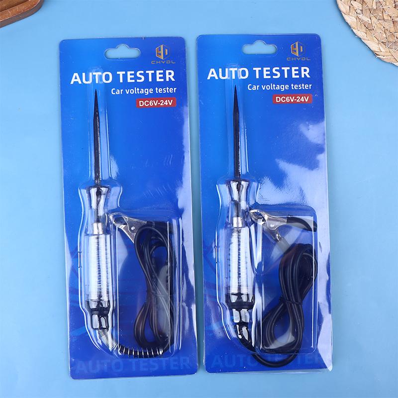 Dc Voltage Continuity Tester Car Test Auto Light Tool Circuit Lead Probe Pen Bulb Automobile Diagnostic Tools