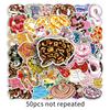 Waterproof Cute Cartoon Snake Stickers: 50-Pack for Water Bottles, Journals, and Phone Cases