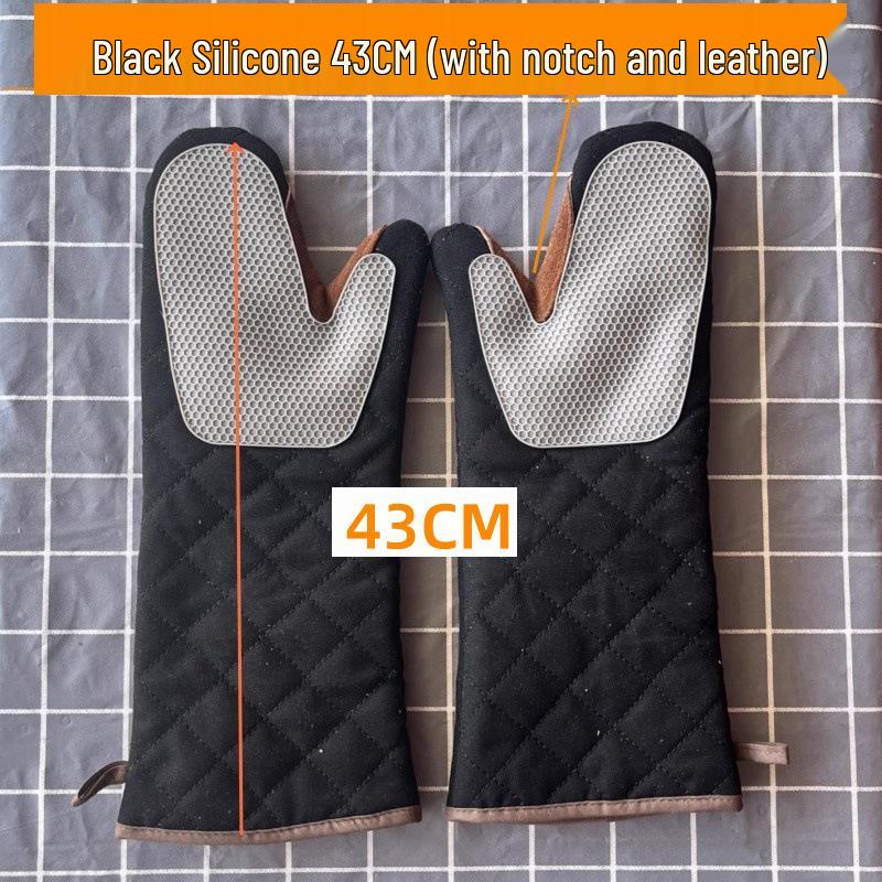 500°F Heat-Resistant Anti-Scalding Gloves for Oven, Microwave, and Baking