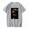 Unisex Unisex Shirt Cult T Rottweiler Long Or Short Sleeves Vintage Washed Fashion Top For Everyday Wear Streetwear Homme