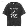 Ladies Alien Sex Fiend Band Photo Official T Shirt Womens Girls Vintage Washed Streetwear Homme Breathable Versatile Soft