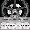 AHN1 4 Pack 56mm Car Wheel Stickers For Kia Sportage Ceed Picanto Rio ProCeed Niro 5 3 4 K7 K5 K8 K3 Ray K9
