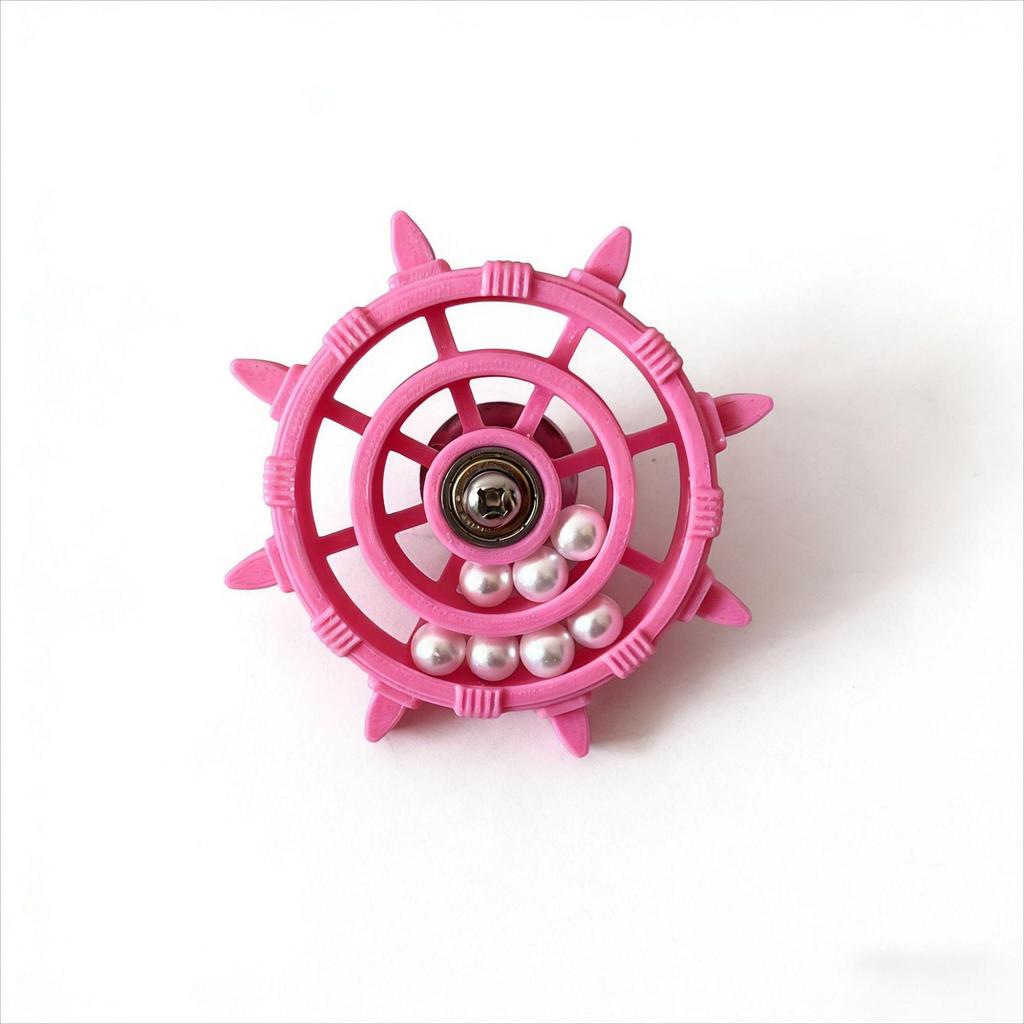 Colorful Bead Parrot Toy: Fun Decompression Turntable for Birdcages