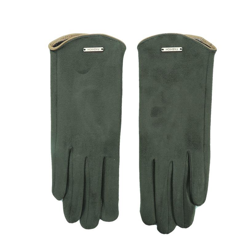 Women Touch Screen Gloves Fashion Mittens Autumn Winter Warm Thin Cashmere Solid Cycling Drive Suede Fabric Elegant Windproof