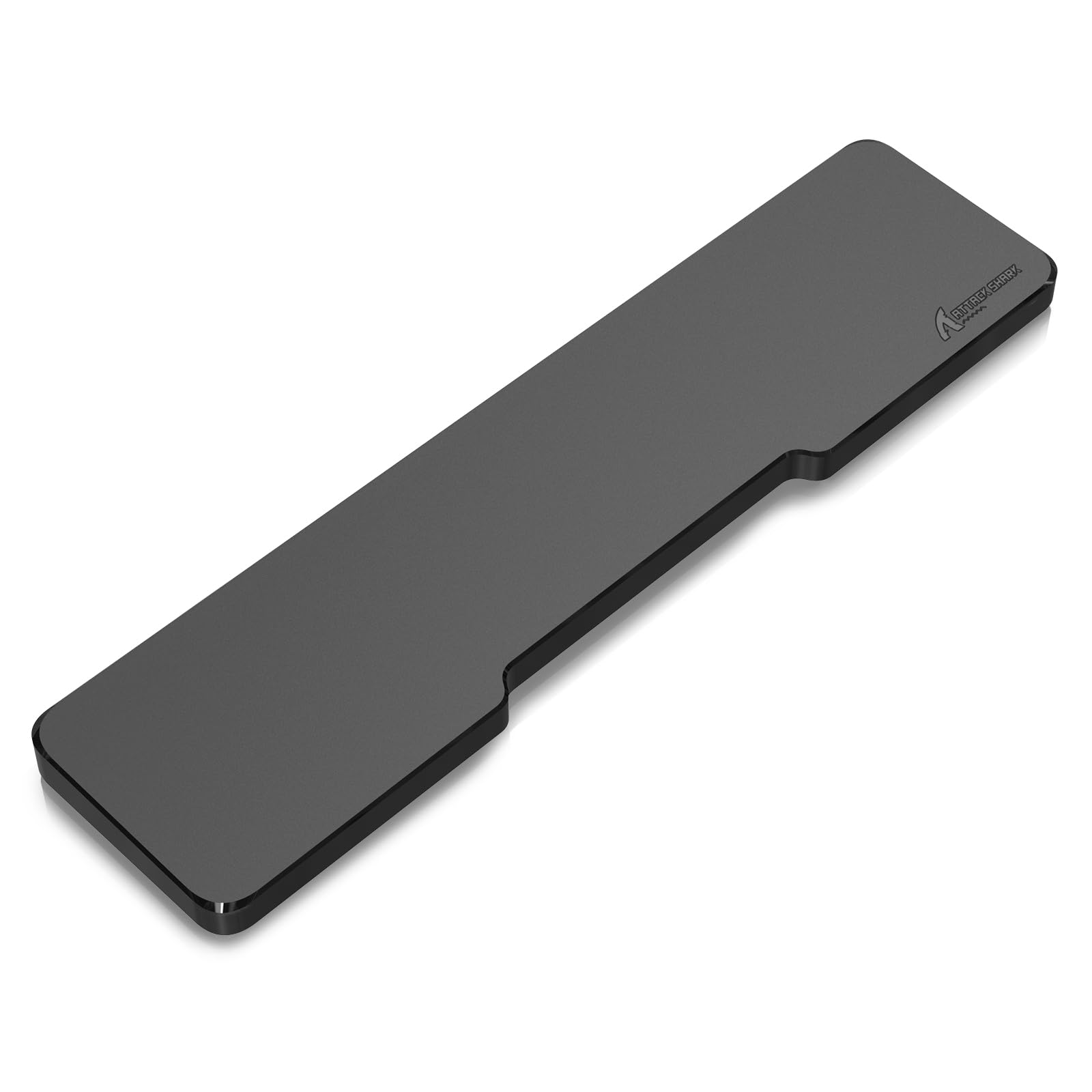 

MAMBASNAKE x ATTACK SHARK Акриловая подставка для запястья Черный Черный Полупрозрачная подставка для запястья Подставка для клавиатуры Подставка для ладони Акриловая защита запястья Матовый дизайн чёрный