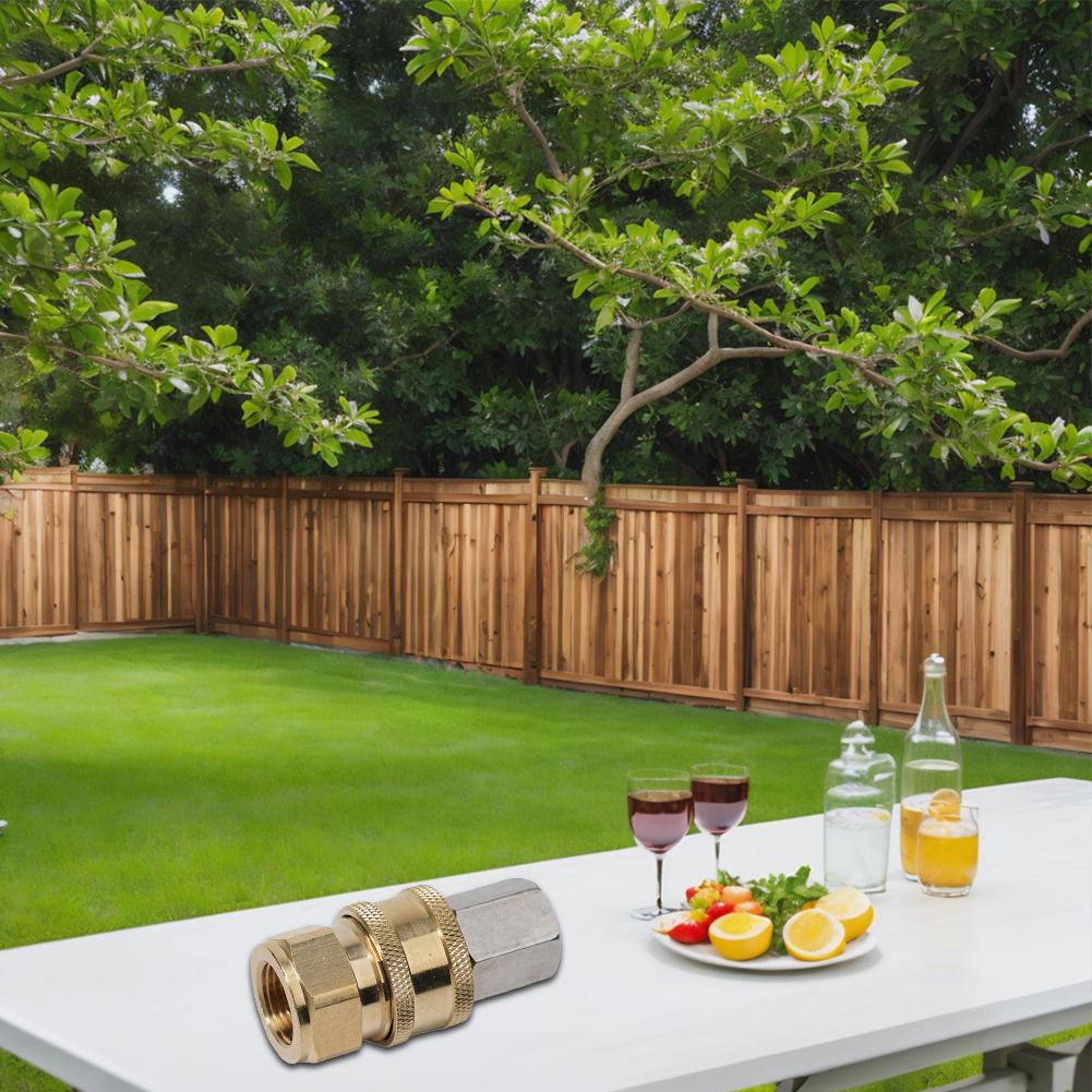 Foam Nozzle Water Hose Adapter Car Washer Connection Coupling Probe Quick Release Snow Foam Lance Garden Tools