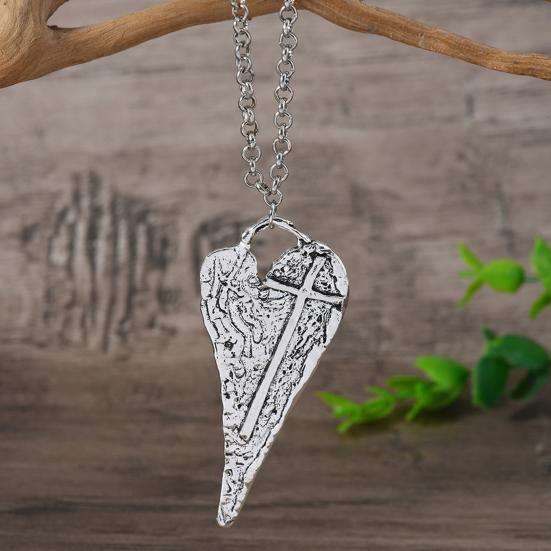 I Love You Hidden Message Necklace Hidden Secret Message Slider Necklace Adjustable Length Retractable Rod Necklace