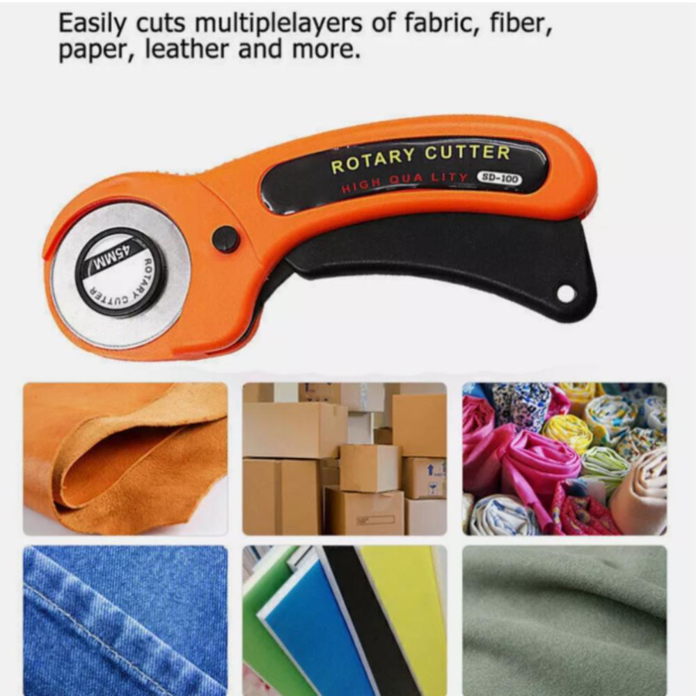 45mm Round Wheel Rotary Cutter DIY Tool Fabric Cutter High Quality Cutting Tools Leather Craft