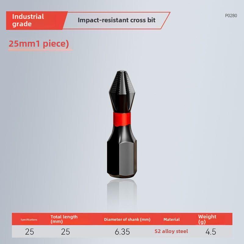 Durable Magnetic Non-Slip Screwdriver Bits Set - Impact Resistant & High Hardness
