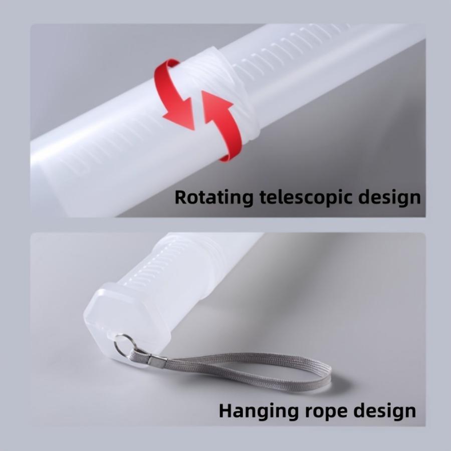 Artistic Adjustable Transparent Plastic Pen Holder,Multi - Purpose Storage for Brushes,Makeup, Eyeliners-Travel Supply Organizer