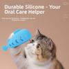 Soft Cat Chew Toy Silicone Pet Snack Dispenser Fish Shape Cat Leakage Toys  Relaxing