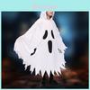 Children Ghost Skeleton Cape With Night Glow For Theater And Cosplay