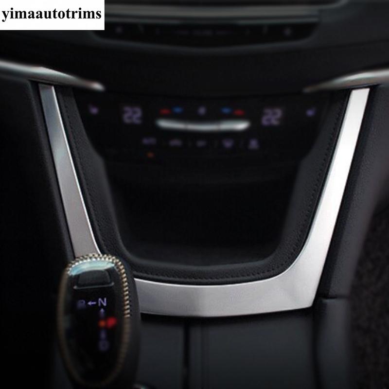 Head Lamp / Water Cup / Window Lift / Rear Armrest Box Air AC Outlet Frame Cover Trim Accessories For Cadillac XT5 2017 - 2024