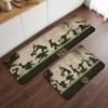 DOTA 2 (22) Flannel Kitchen Mat Soft Anti-Slip Kitchen Floor Runner Rug Kitchen Rug for Home Kitchen Decor