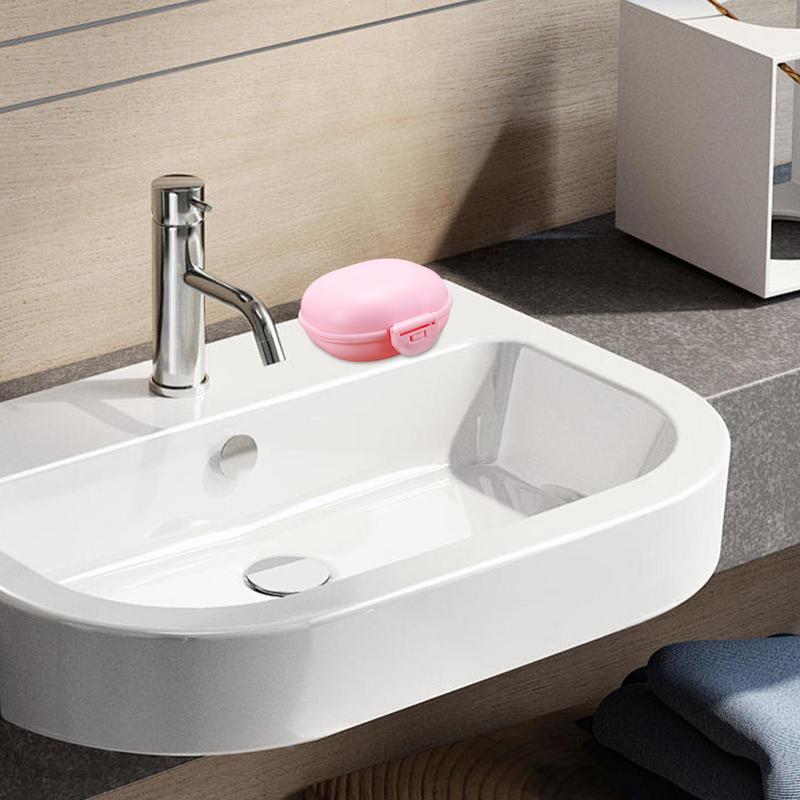 Cutie Bar de Duș Suport pentru Săpun Solid Șampon Recipient pentru Săpun Solid Șampon Farfurie pentru Săpun de Baie Recipient de Călătorie pentru Săpun de Baie Cutie pentru Săpun Solid Șampon pentru Baie
