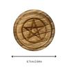Room Art Decors Craft Ornament Candlestick Astrology Pentagrams Candle Plate