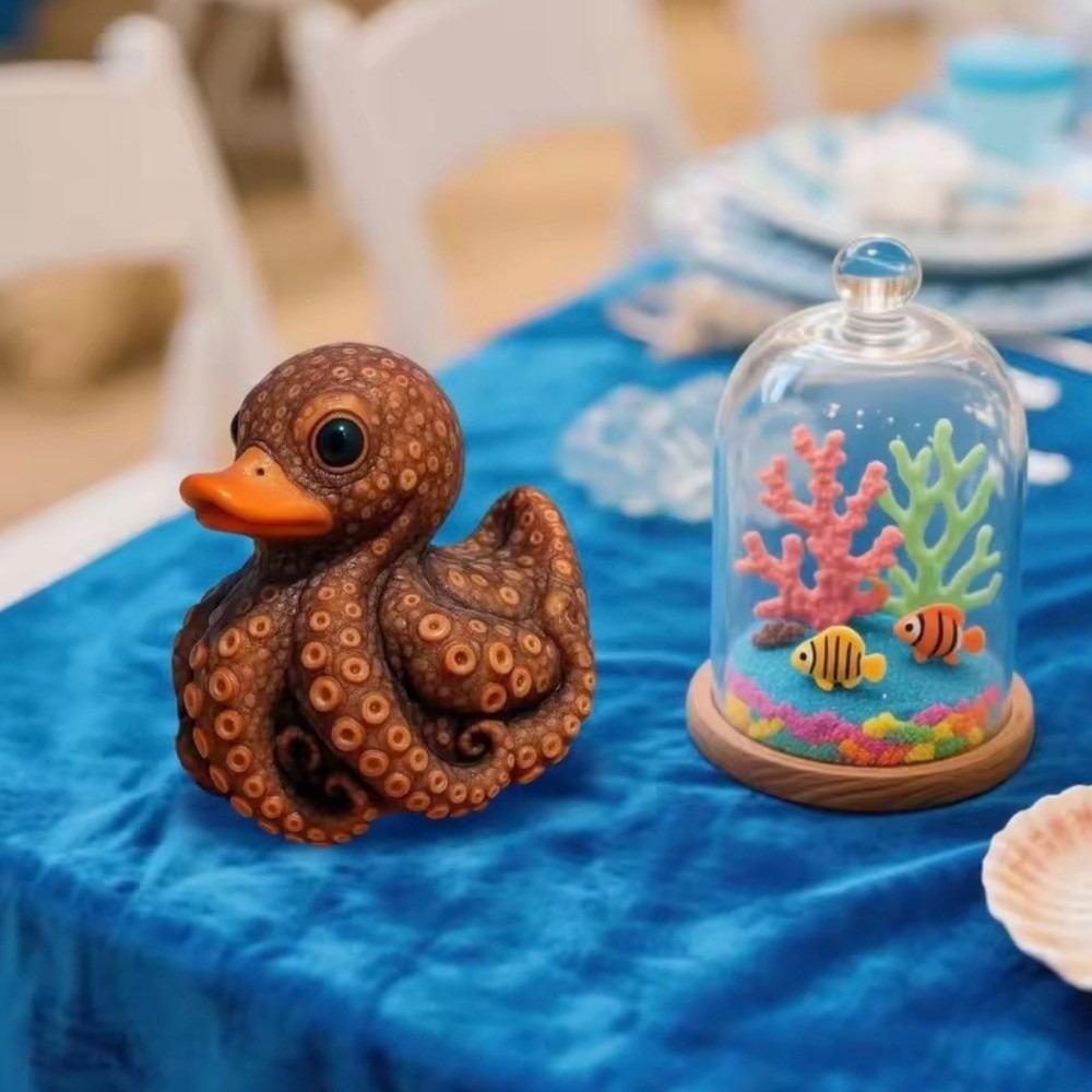 Teufelsfisch Schildkrötenente Figur Delfin Meerestier Ente Schreibtischornament Einzugsgeschenk