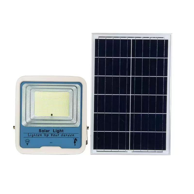 High-Power LED Solar Floodlight with Motion Sensor