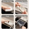 Sink Drainer Suction Cup Sink Strainer Reusable Sink Drain Strainer for Kitchen Food Waste with 50 Pcs Disposable Mesh Bags Foldable Multifunctional