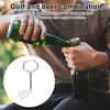 Golf Club Bottle Opener for Beer Lovers Novelty Golf Themed Beer Opener Multi-Functional Bar Accessory