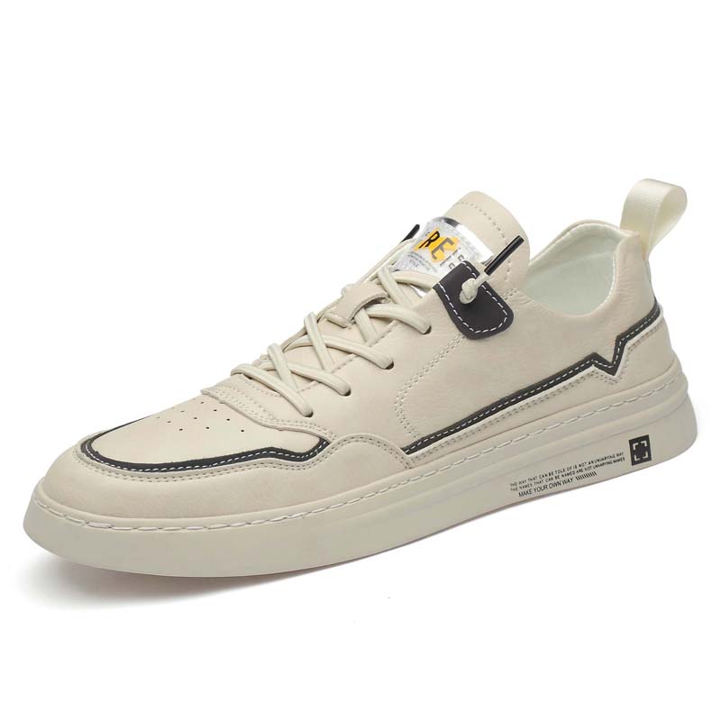 Fashion Genuine Leather Male Sneakers Versatile Casual Skate Shoes New Trend Men's Vulcanize Shoes Leisure Walking Masculino Trainers