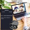 BT 5.3 Open Ear Headphones Noise Cancelling Wireless Earbuds Long-Lasting Real-Time Translation Earphone for Travel and Business