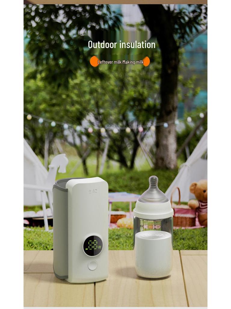 USB Car Charging Portable Milk Bottle Warmer and Insulation Sleeve