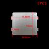 5Pcs Mica Plate Sheet For Microwave Oven Replacement Repairing Accessory For Using In Home Appliances Electric Hair-Dryer