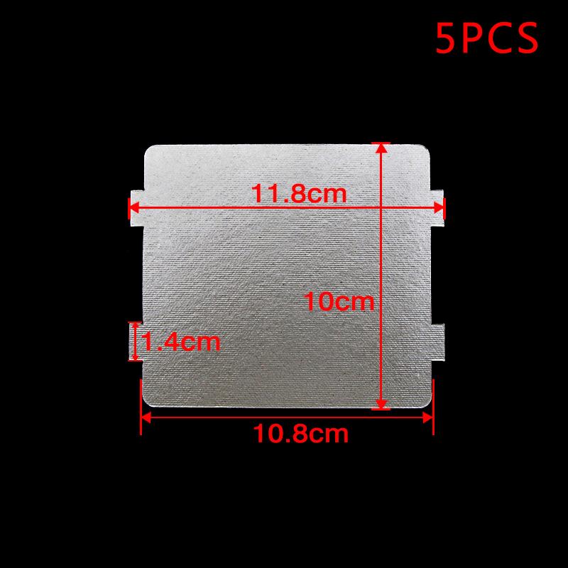 5Pcs Mica Plate Sheet For Microwave Oven Replacement Repairing Accessory For Using In Home Appliances Electric Hair-Dryer
