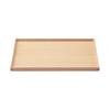 MUJI Wooden Square Wide X Deep X 2cm MDC79A2S Tray, Natural, Approx. 40.5cm 30.5cm High,