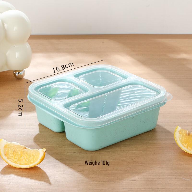 YUNLUAN Wheat Straw Partitioned Bento & Lunch Boxes