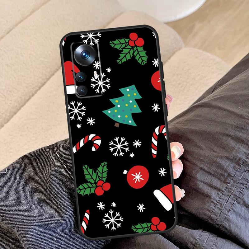 

Christmas Snowflakes For Xiaomi POCO C65 F5 X5 X4 X3 Pro F3 F4 M5s Mi 14 13 Pro 11T 12T 13T 12 Lite Phone Case Xiaomi 12T (12T Pro)
