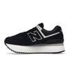 New Balance 574+ Black White Women Sneakers WL574ZAB