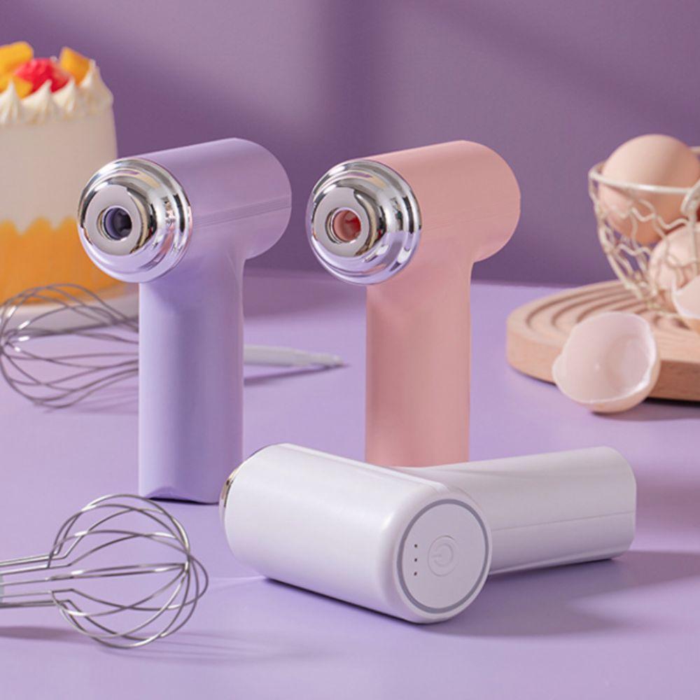 Handheld Cream Whisk Rechargeable Cream Whipper Multi-functional Food Blender  Kitchen