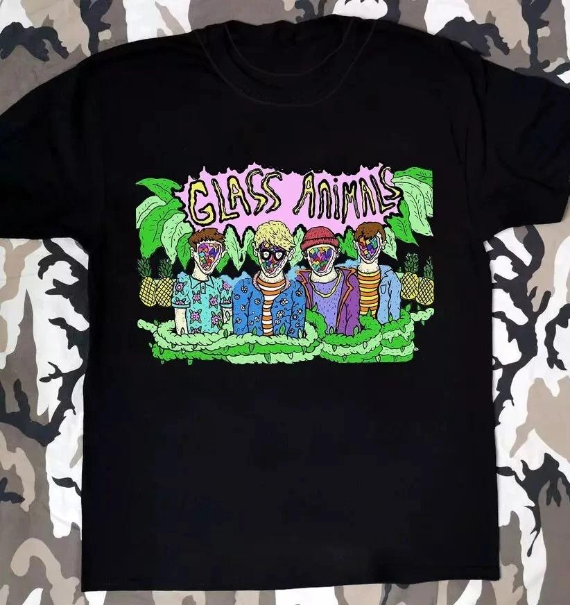 Glass Animals Band Album Music Tour Unisex T-Shirt Cotton Full Size NI999 XXXXL