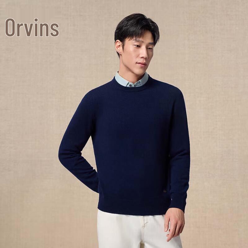 

Erdos 1980 Men s Round Neck Cashmere Sweater 2XL 185/104A