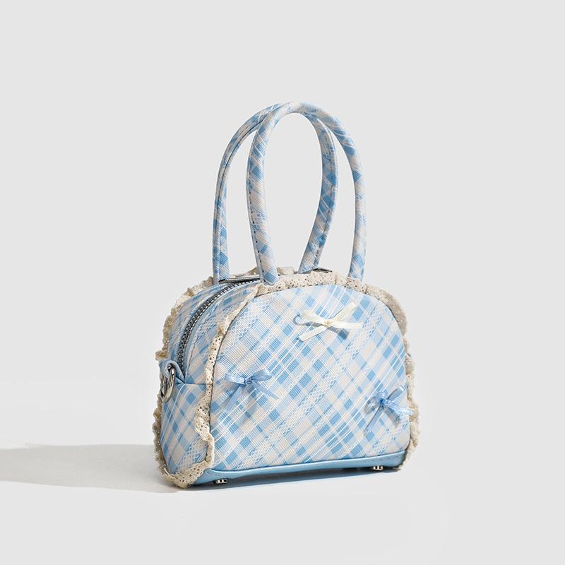 Spring/Summer Handbag Macaron Mini Lipstick Bag Ladies Cute Bow Shoulder Bag Crossbody Bag