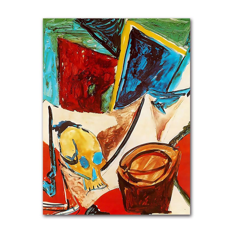 Abstract Figure Line Picasso Canvas Painting Posters and Prints Nordic Wall Art Pictures Home Living Room Murals Decor