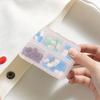 4 Pack Portable  Tablet Container Box with 10 Compartments - Medicine  Vitamin Foldable Organizer Dispenser