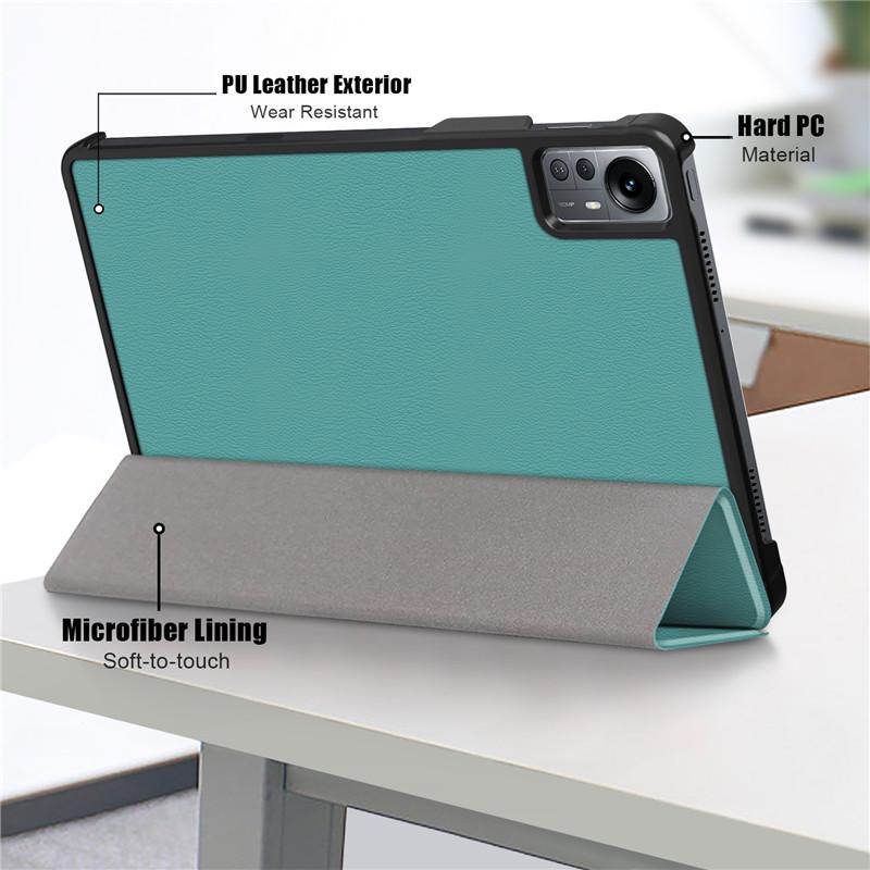 Tablet Case For Xiaomi Pad 5 Pro 12.4 Inch Case Pu Leather Tri-folding Stand Magnetic Cover For Funda Xiaomi Mi Pad 5 Pro 12 4 Tablet Kids
