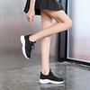 2025 summer ins Korean version of the new fly-woven women's shoes student sports running casual shoes breathable height-increasing shoes F987